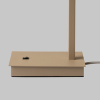 it's about RoMi Tafellamp Boston zand/kap 1815 wit