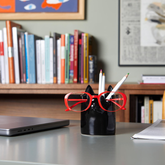 Balvi Pennebak en brilhouder Nosy budy Cat zwart sfeer