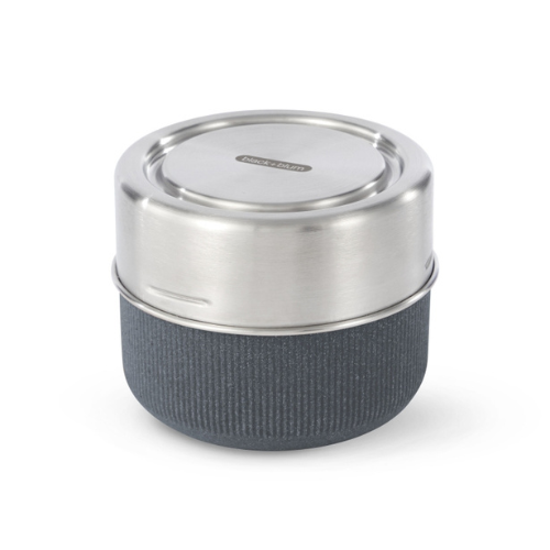 Black+Blum Glass Lunch Pot Large - Ø120mm - Grijs