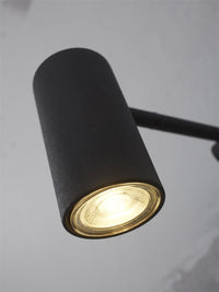 It's About Romi Wandleuchte Eisen Montreux, schwarz