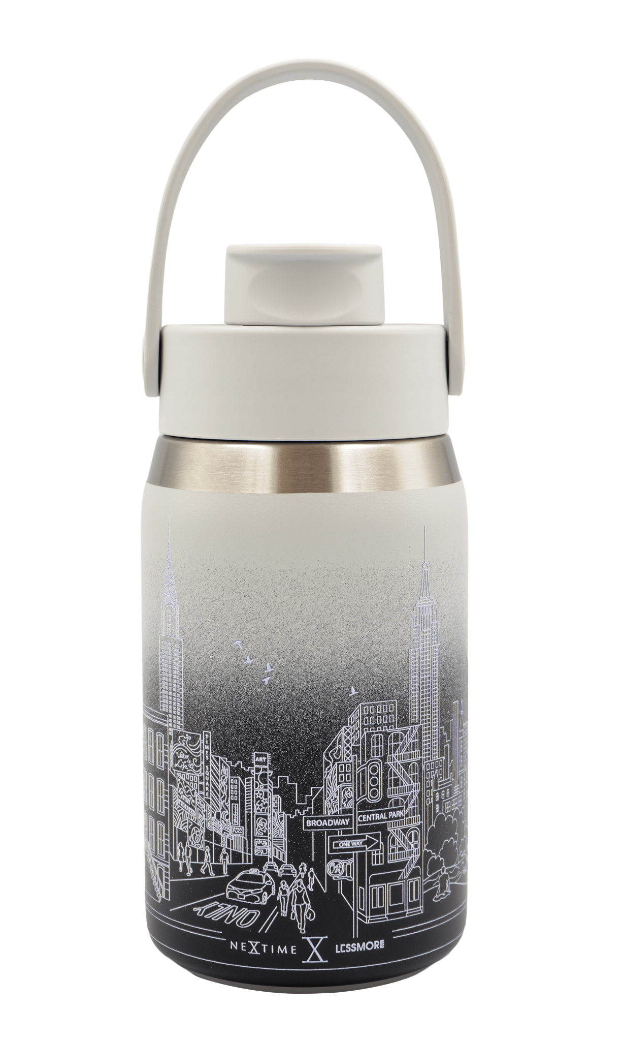 Nextime New York - Skyline - Thermosfles 355 ml