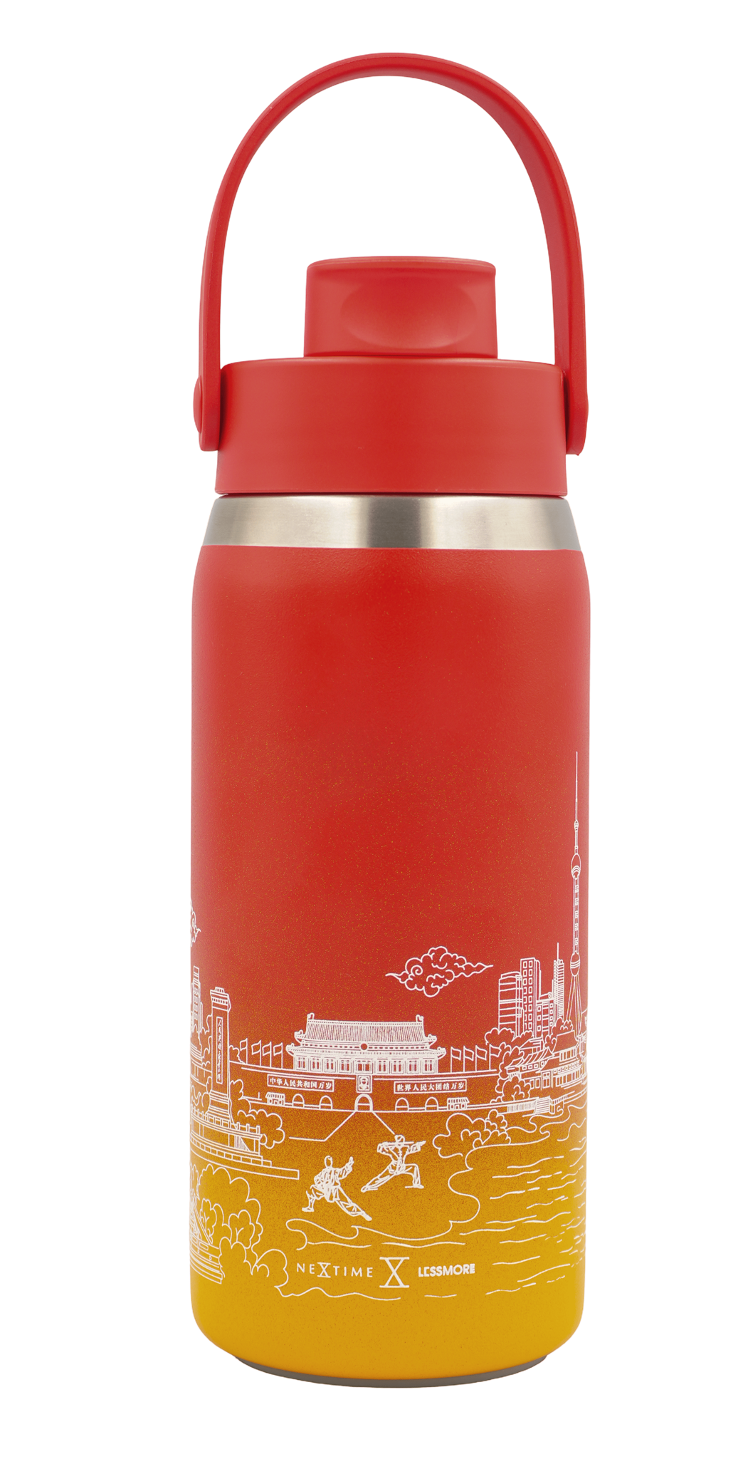 Nextime China – Skyline – Thermosfles 473 ml