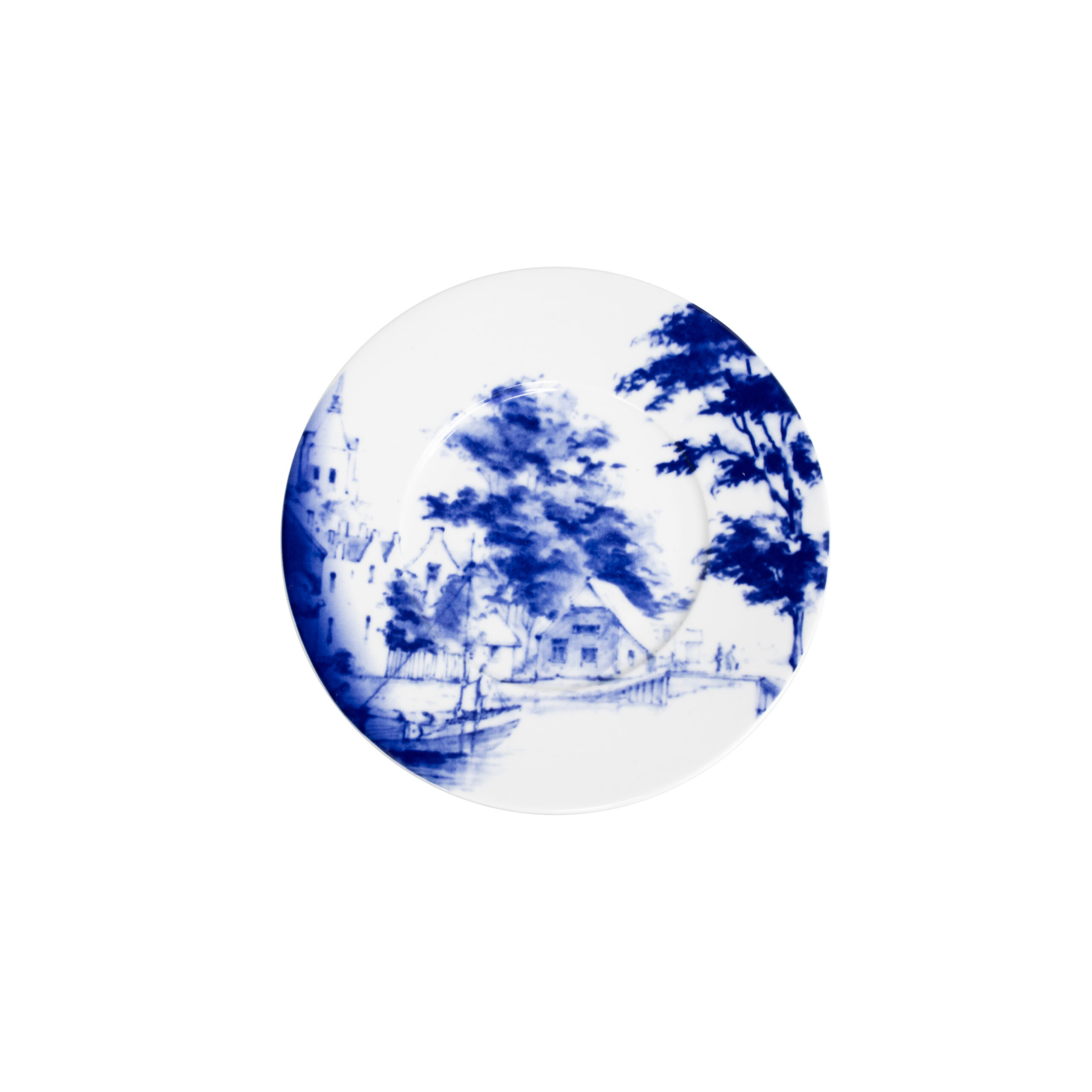 Royal-Delft-Dutch-Dawn-cake-bord-16-cm-gebaksbordje-Delfts-Blauw