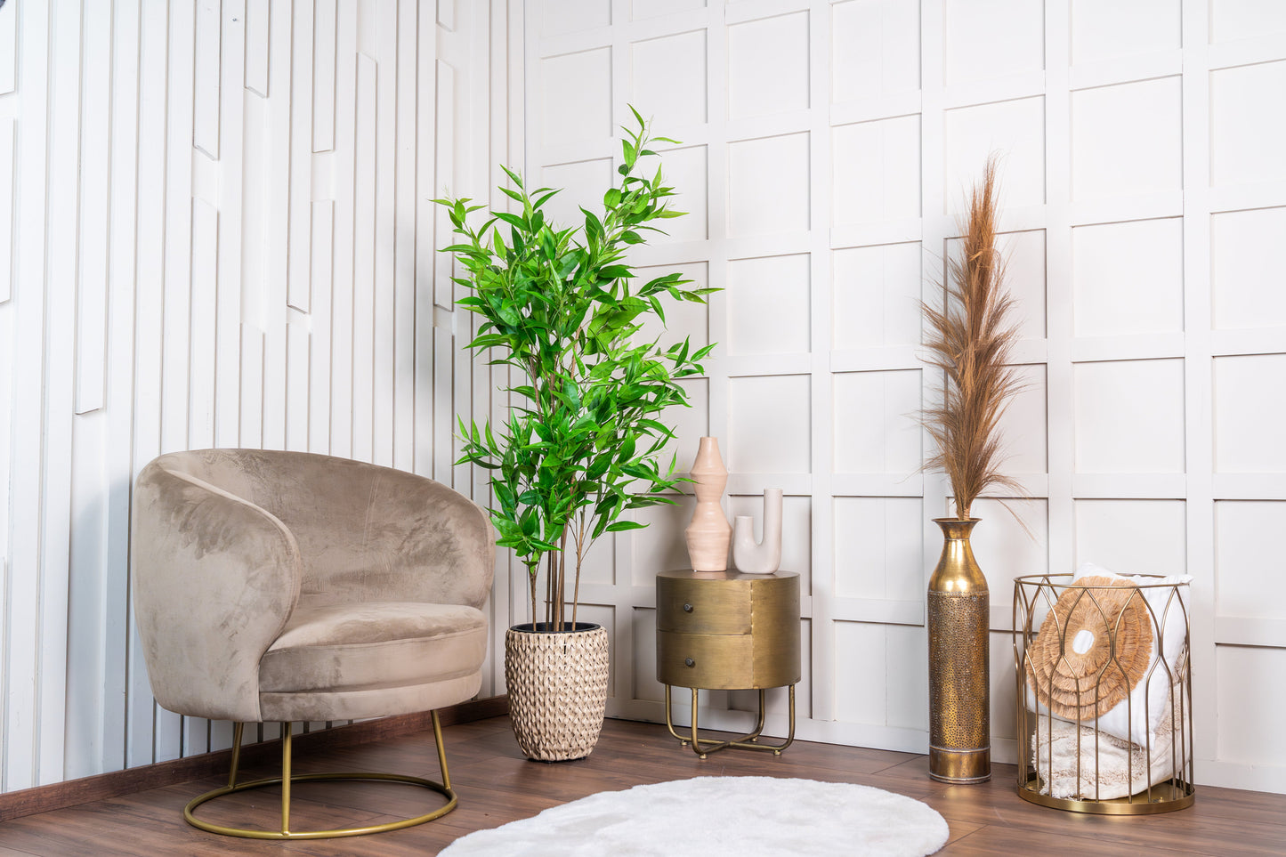 NeverLeafs Eucalyptus kunstplant Deluxe 160 cm