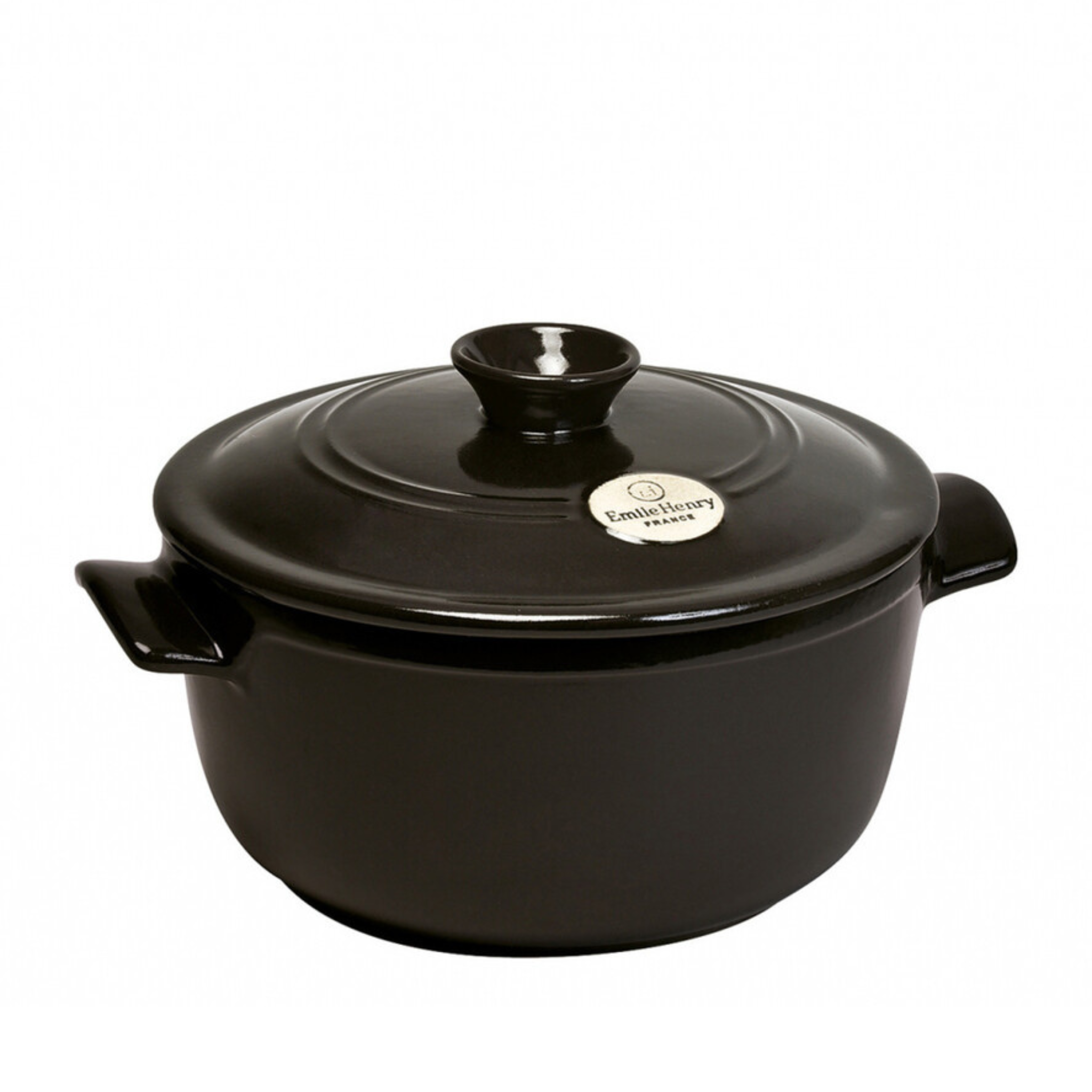 Emile Henry Kookpan rond - Ø220mm - Fusain