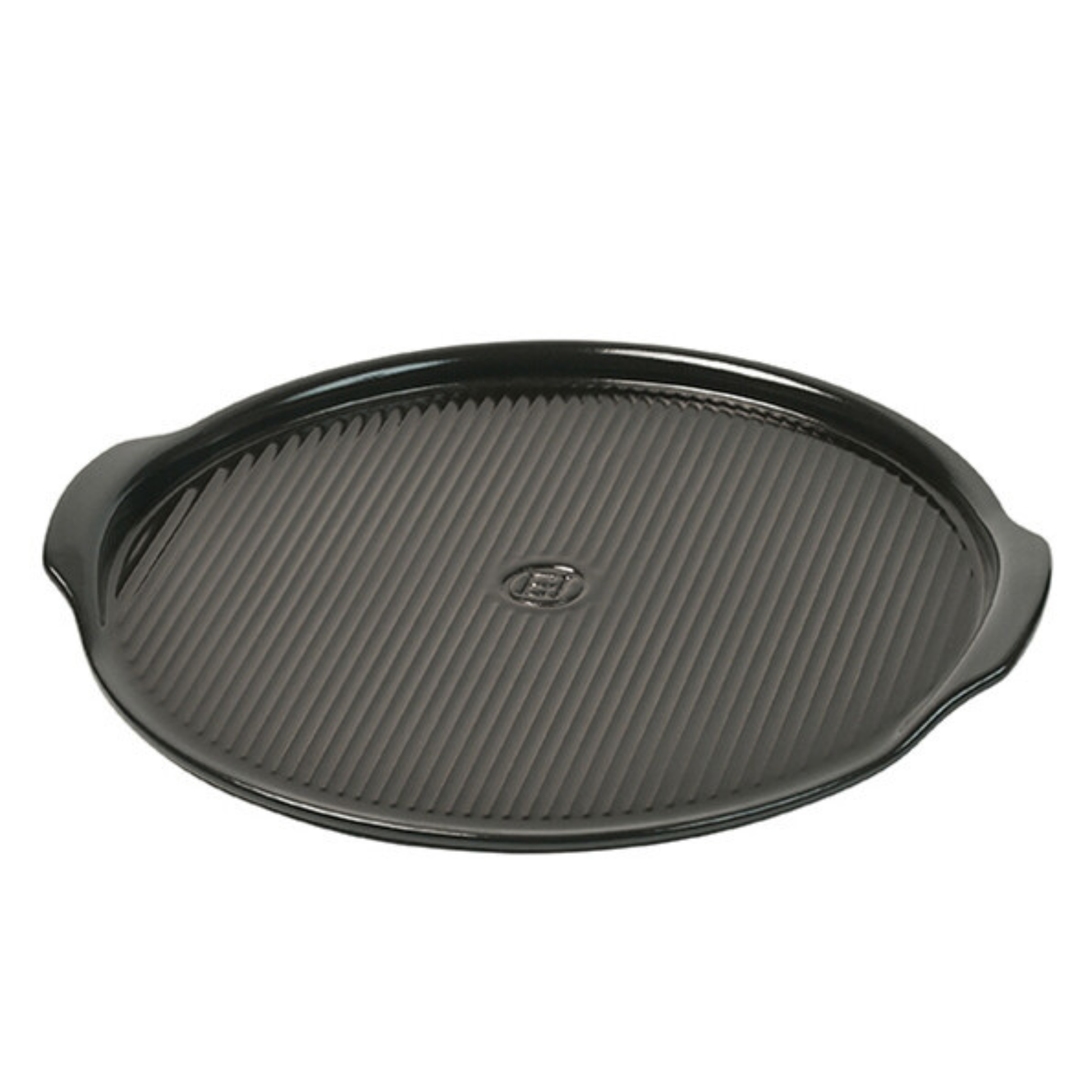 Emile Henry Pizzasteen E-box - Ø370mm - Fusain