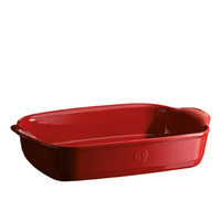 Emile Henry Schaal rechthoekig E-box - 360x230mm - Grand Cru