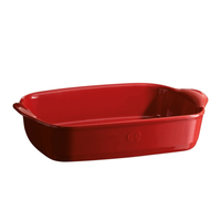 Emile Henry schaal rechthoekig E-box - 300x190mm - Grand Cru