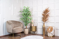 Künstlicher Ficus von Neverleafs, grün, 140 cm