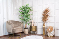 Künstliche Ficus-Pflanze von NeverLeafs, grün, 160 cm