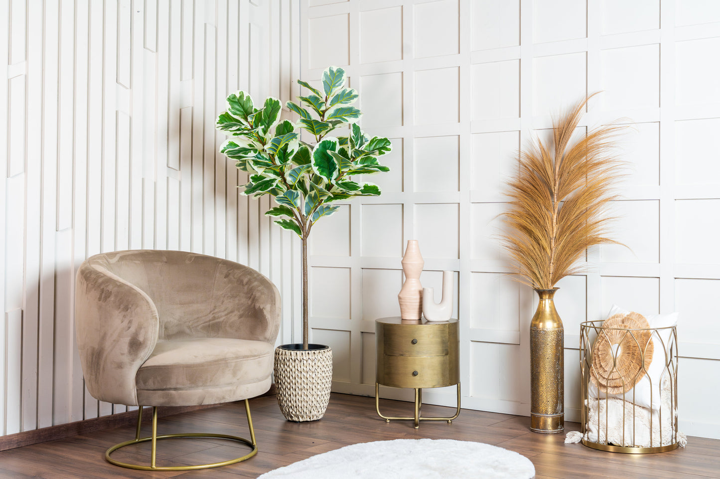 Neverleafs Kunstplant Ficus Lyrata Deluxe 160cm