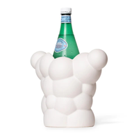 Frederik Roije Breezy Bubbles flessenkoeler keramiek wit