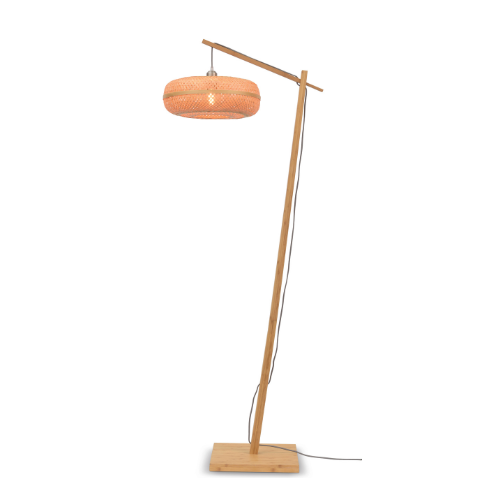 Good&Mojo Vloerlamp Palawan bamboe nat. h.176cm/kap 40x15cm naturel