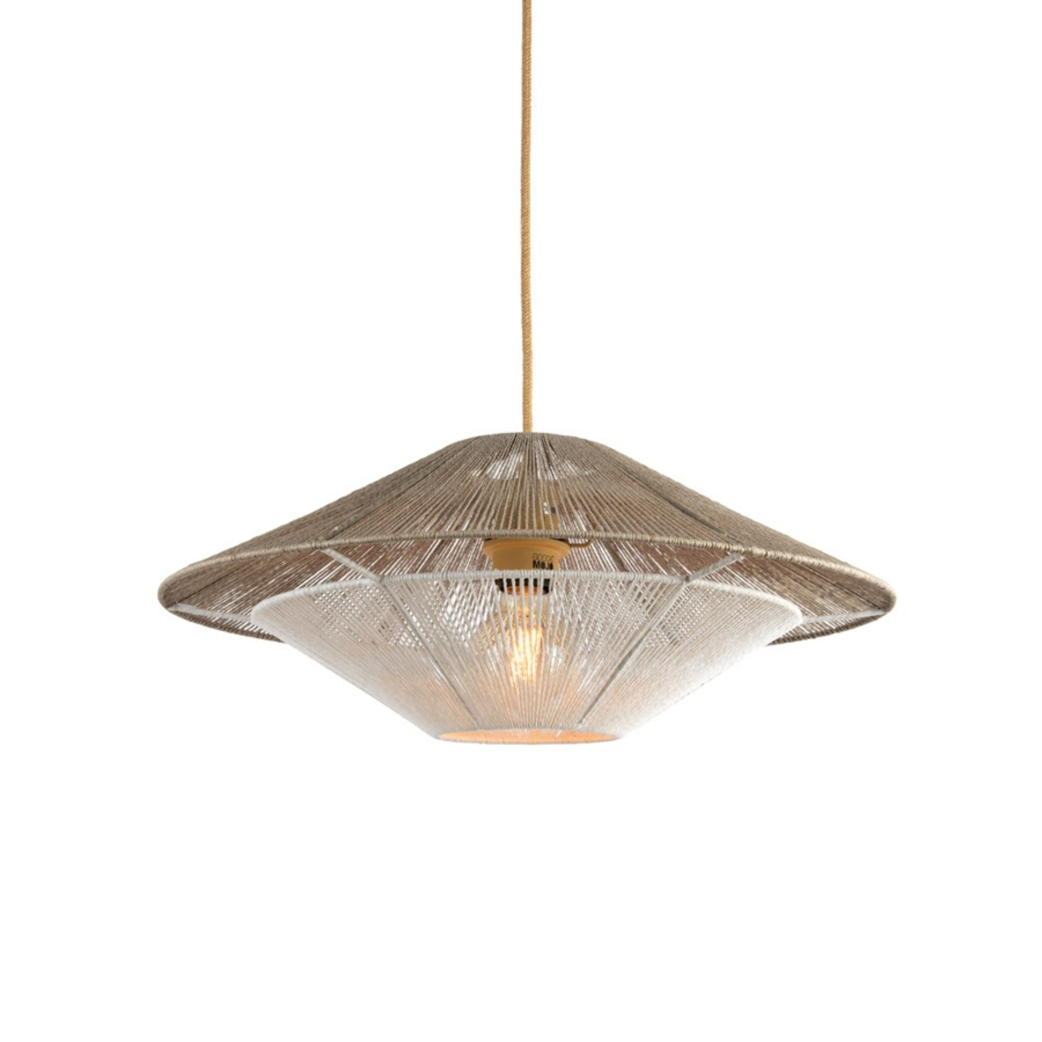 Good & Mojo hanglamp Lumbini 50x20cm S grijs