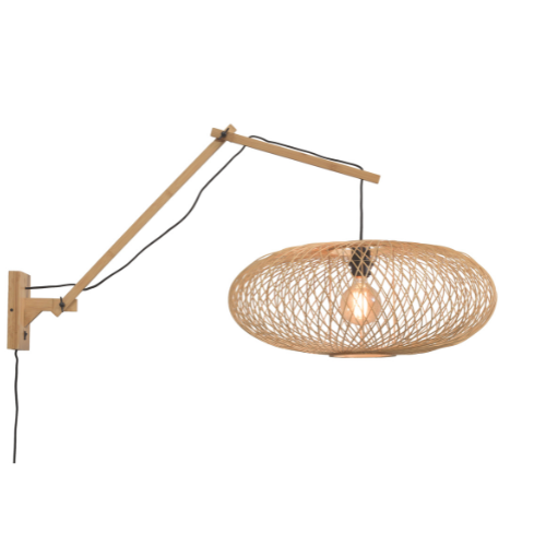 Good and Mojo Wall Lamp Cango natural/shade dia.60x25cm natural, L