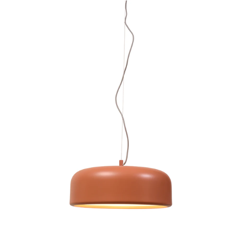 Hanglamp aluminium Marseille rond dia.48,5xh.17,5cm, terra
SKU:MARSEILLE/H/TE