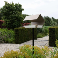 Hey! Vogelhaus auf Pfahl Offener Diamantsand