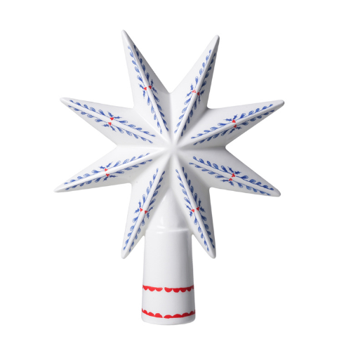 Heinen Delfts Blauw Piek Ster keramiek