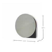 Spinder Design wandspiegel SONNET S 35 cm zwart