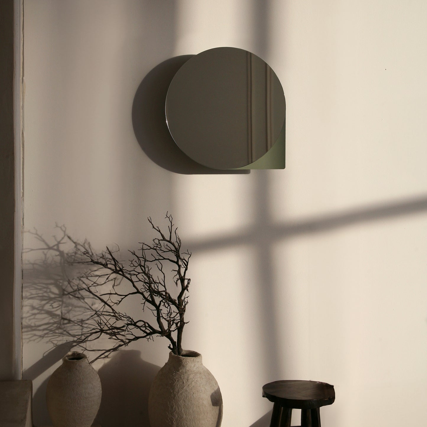 Spinder Design wandspiegel SONNET S 35 cm Dusty Green