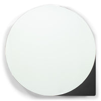 Spinder Design wandspiegel SONNET L 55 cm zwart