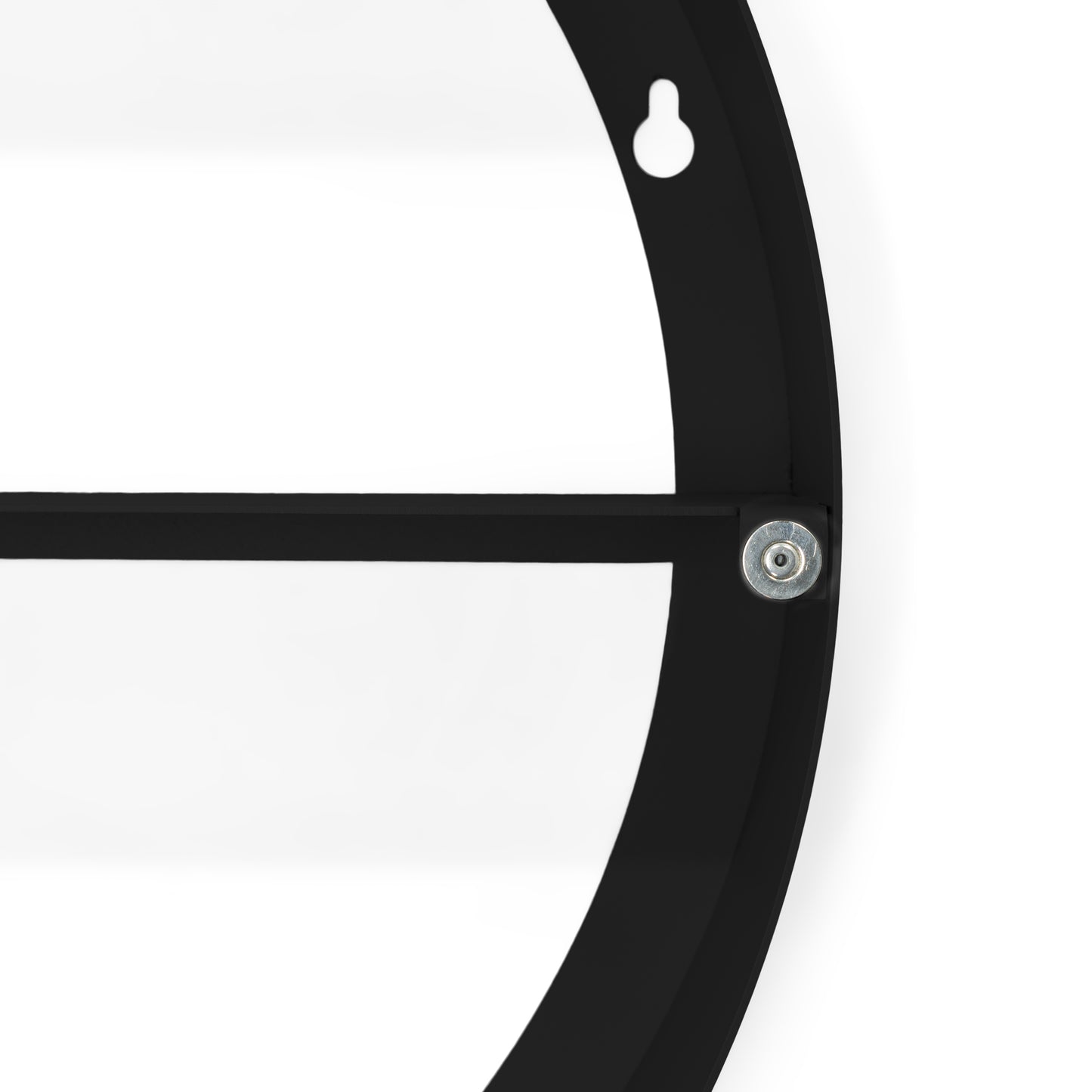 Spinder Design wandspiegel SONNET L 55 cm zwart