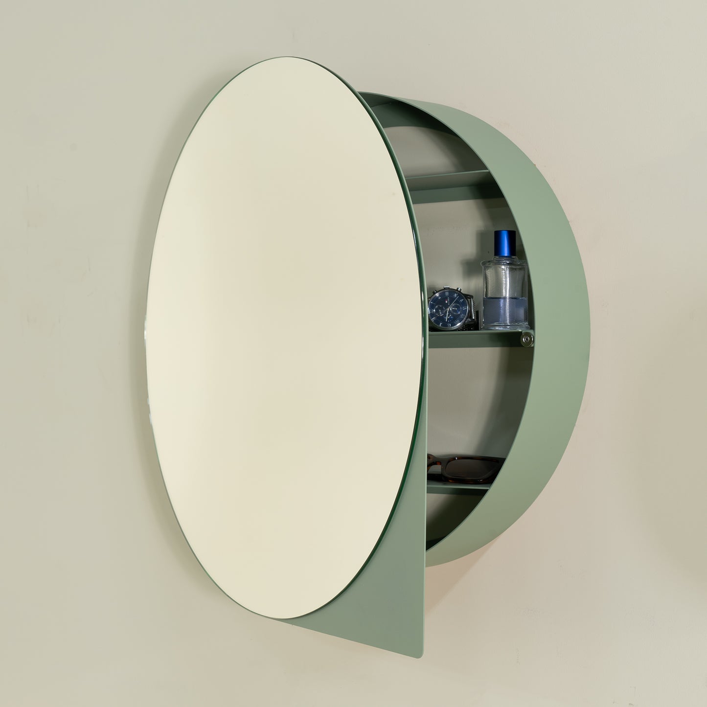 Spinder Design wandspiegel SONNET L 55 cm Dusty Green