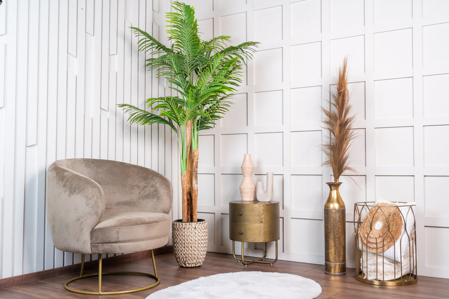 Künstliche Kentia-Palme von NeverLeafs, 190 cm – Tropisches Design für den Innenbereich