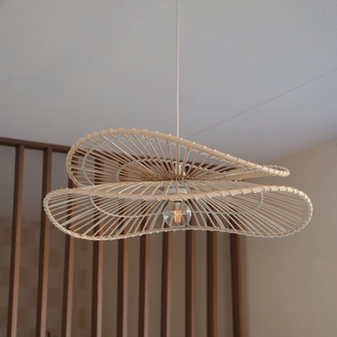 Kidsdepot hanglamp Florien - naturel sfeerbeeld in ruimte