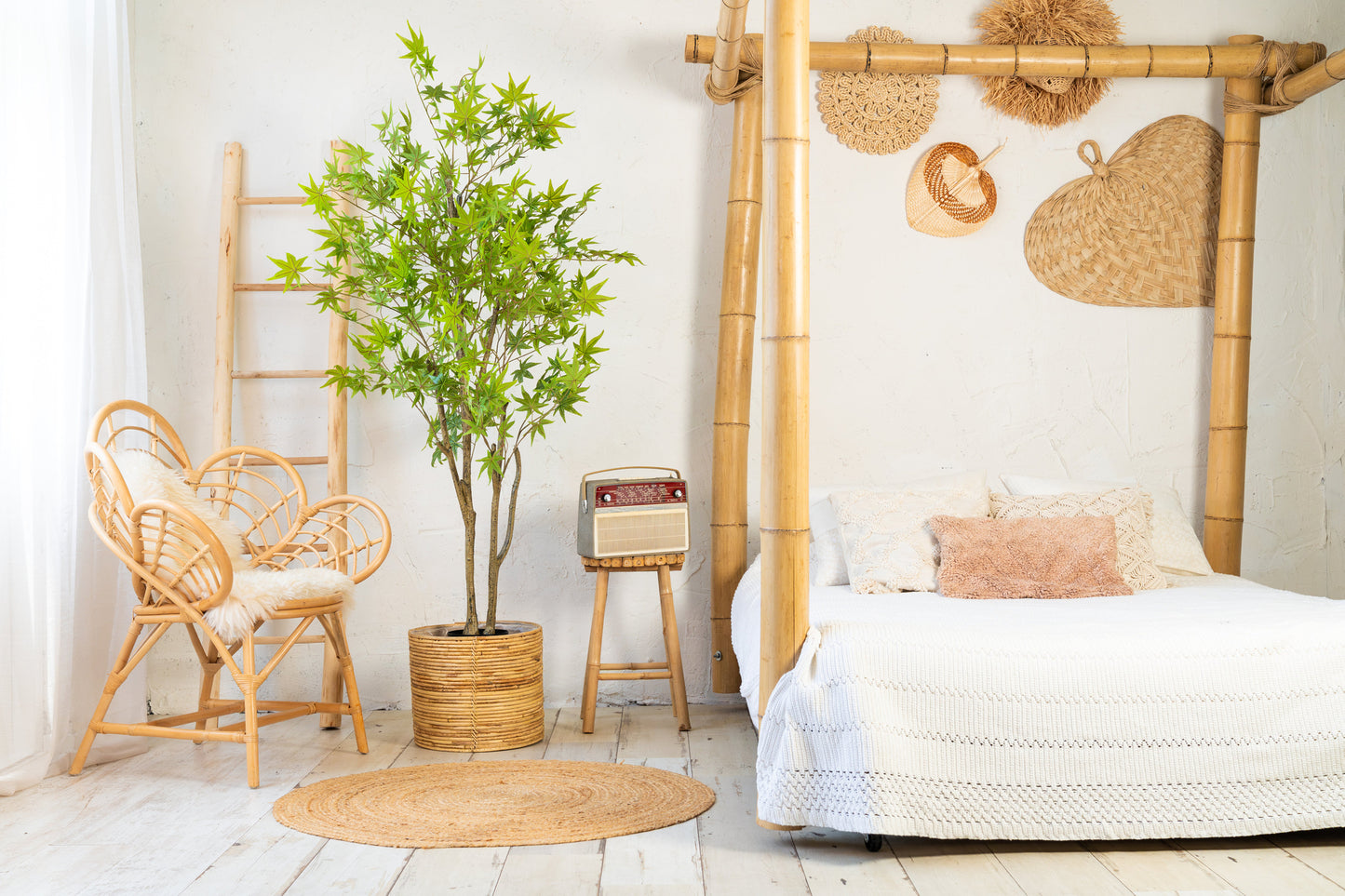 Neverleafs Kunstplant groene Esdoorn 180cm