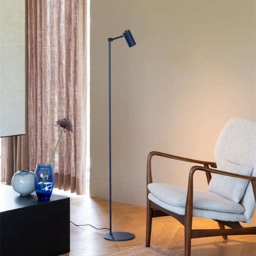 it's about RoMi Vloerlamp Montreux. donker blauw