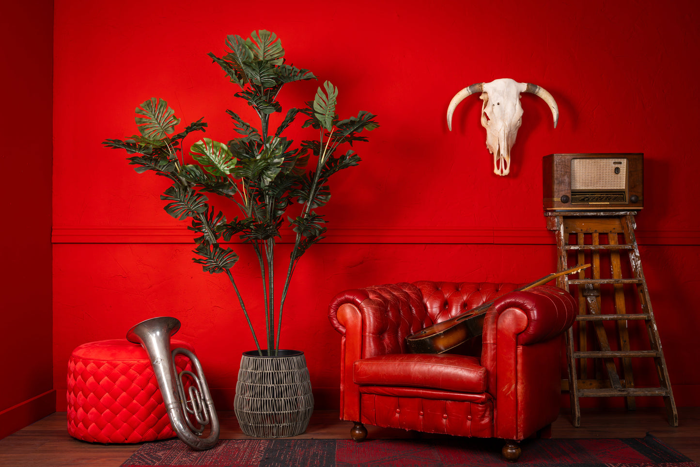 Künstliche Monstera von NeverLeafs, 180 cm – Tropisches Südamerika