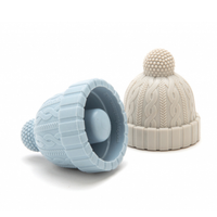 Monkey Business Wijnstopper Beanie set van 2 - Blauw/Grijs