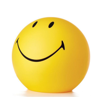 Mr. Maria Smiley® XL - Design Table Lamp - Yellow - 45 cm