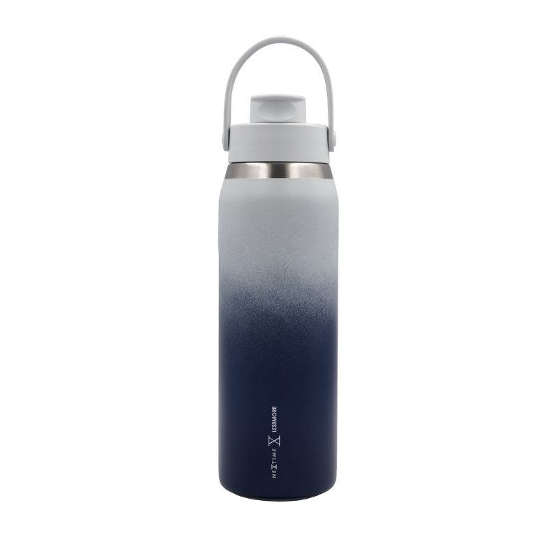 Nextime Eenvoudig Minimalistisch – Thermosfles – Middernachtblauw 710 ml