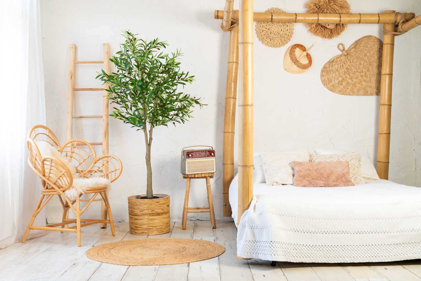 Künstlicher Olivenbaum von NeverLeafs, 160 cm