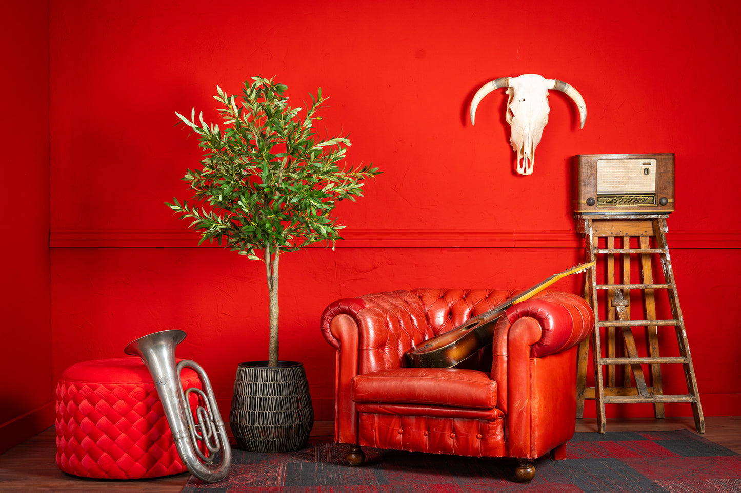 Künstlicher Olivenbaum von NeverLeafs, 160 cm