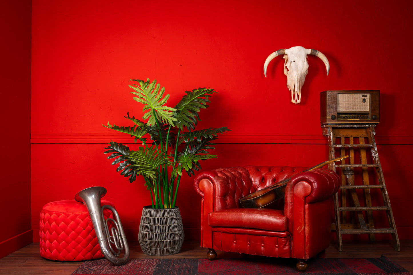 Neverleafs 140 cm kunstplant Philodendron