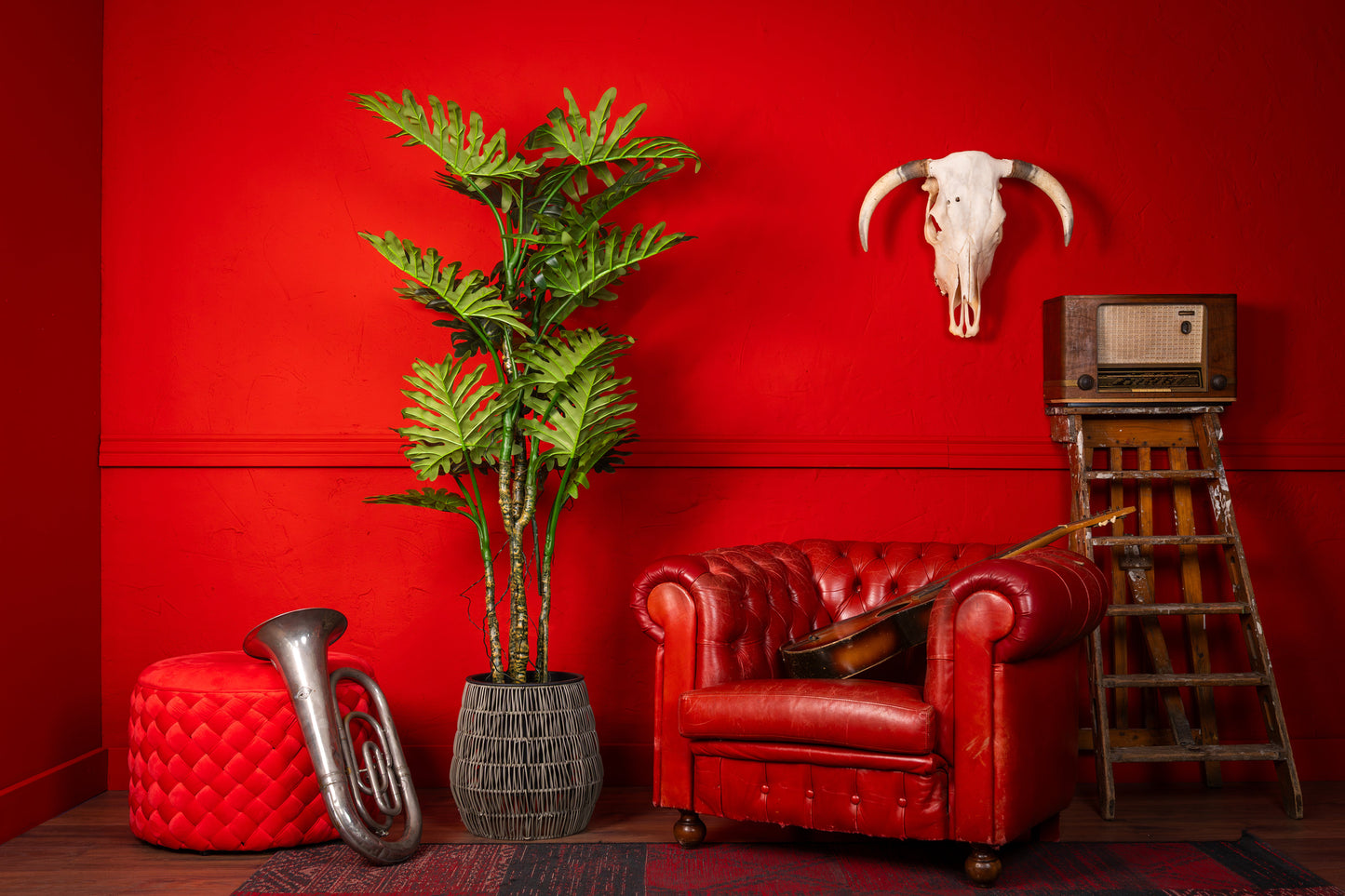 NeverLeafs Philodendron kunstplant luxe 180 cm