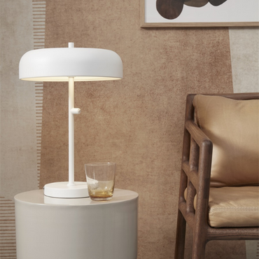 It's About Romi Tischleuchte Eisen Porto L, weiß