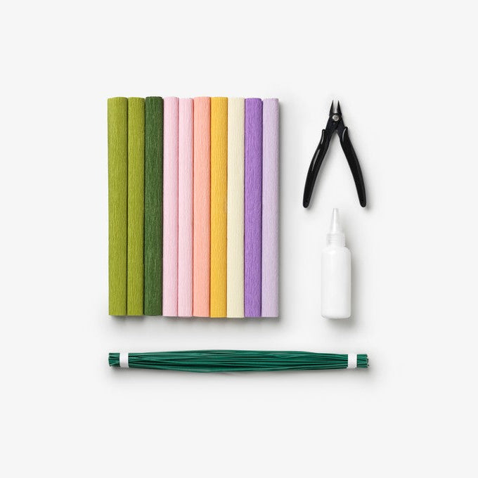 Printworks Paper Florist - Crêpe paper flower set
