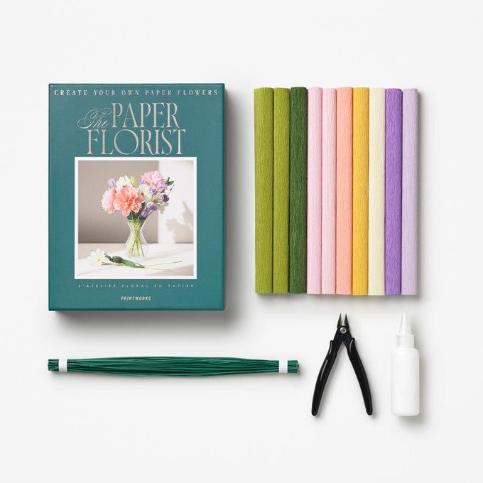 Printworks Paper Florist - Crêpe paper flower set