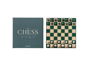Printworks Spel Classic - Schaakspel Groen met doos