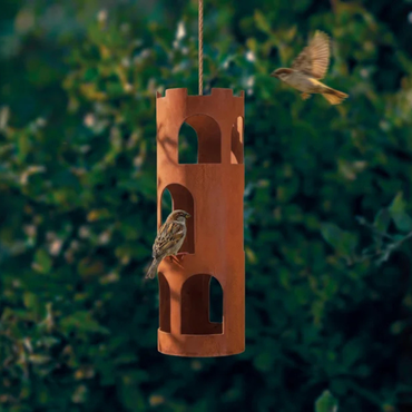 Frederik Roije Cloud Castle hangend met vogel