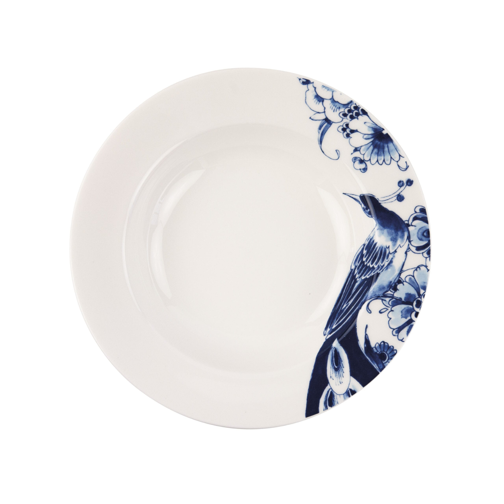 Royal Delft Peacock Symphony Diep bord – Delfts Blauw Servies – 24 cm