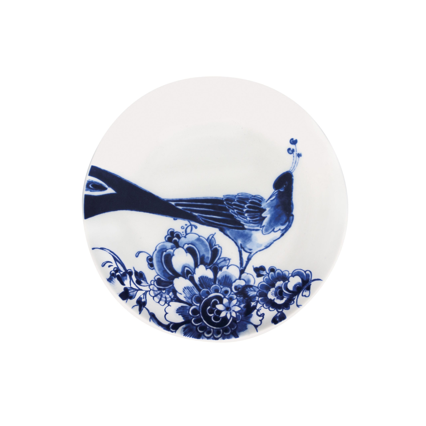 Royal Delft Peacock Symphony gebaksbord – Delfts Blauw Servies – 17 cm