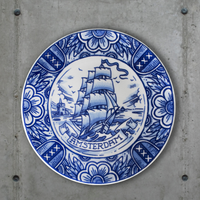 Royal Delft Schiffmacher Bord Amsterdam sfeerbeeld