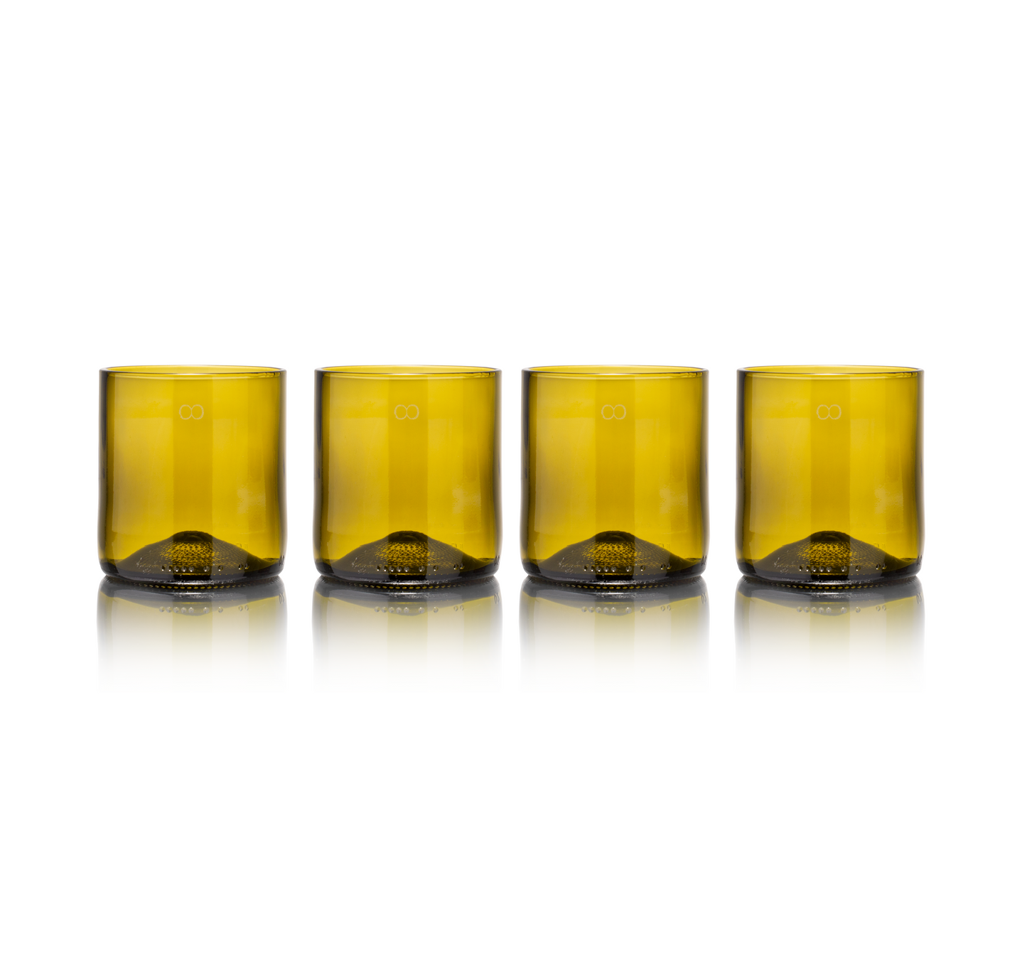 Rebottled Short Tumbler 4-pack glazen set