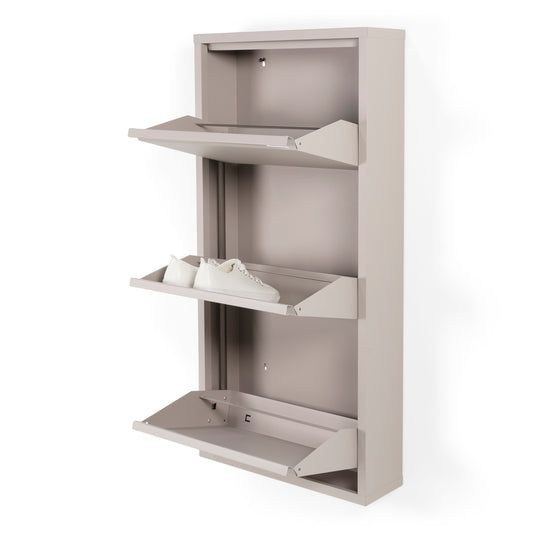 Spinder Design schoenenkastBILLY 3 taupe