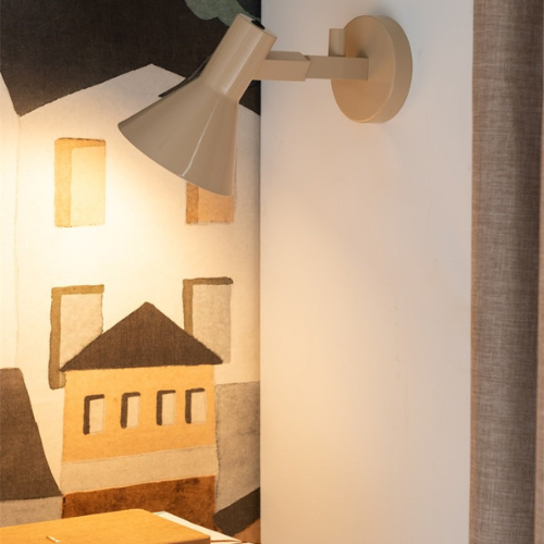 it's about RoMi Wandlamp Stavanger beige sfeer